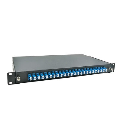 LC UPC Rack Fiber Patch Panel Box توزيع إطار نوع الدرج