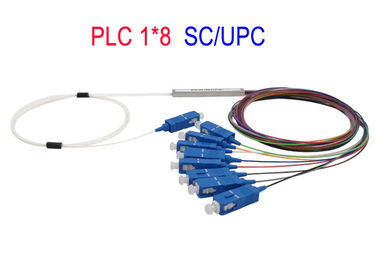 UPC الألياف البصرية PLC الفاصل وحدة مصغرة 1650 افتتاح الطول الموجي ماكس